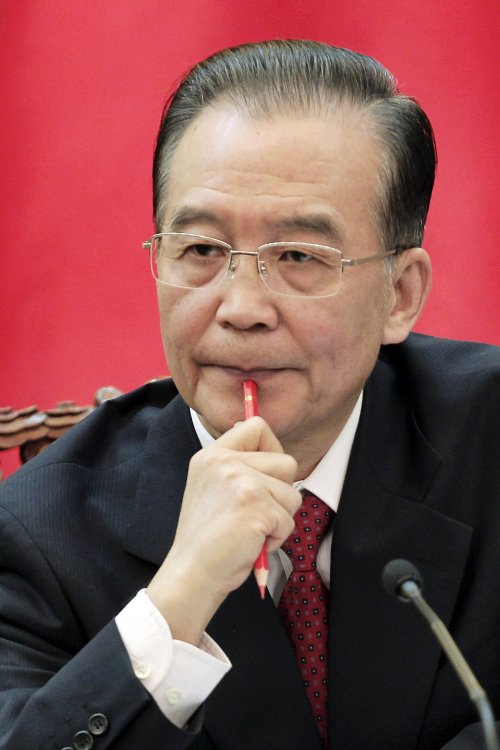 Chinese Premier Wen Jiabao. (AP-Yonhap News)