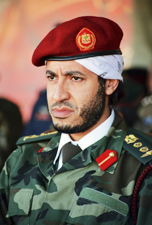  Al-Saadi Gadhafi, son of the late Libyan leader Moammar Gadhafi (AP-Yonhap News)