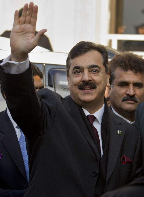 Pakistani Prime Minister Yousuf Raza Gilani (AP-Yonhap News)