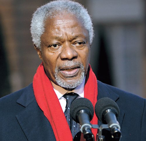 Former U.N. chief Kofi Annan. (AFP-Yonhap News)