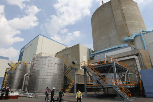 The Gori-1 reactor at the nuclear power complex in Busan. (Yonhap News)