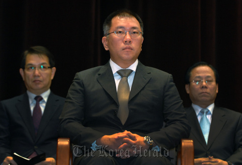 Hyundai Motor vice chairman Chung Eui-sun (Bloomberg)