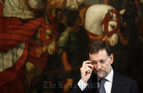 Spain’s Prime Minister Mariano Rajoy. (Bloomberg)