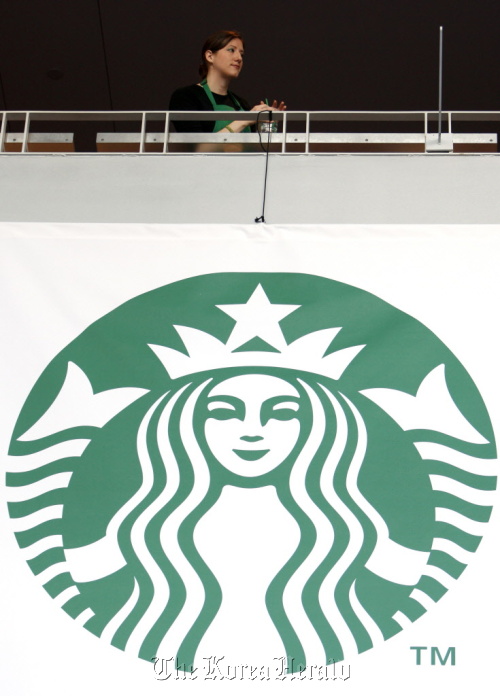 Starbucks Corp. signage is displayed in Seattle, Washington. (Bloomberg)