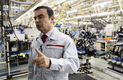 Carlos Ghosn, president and CEO of Nissan Motor Co. (Bloomberg)