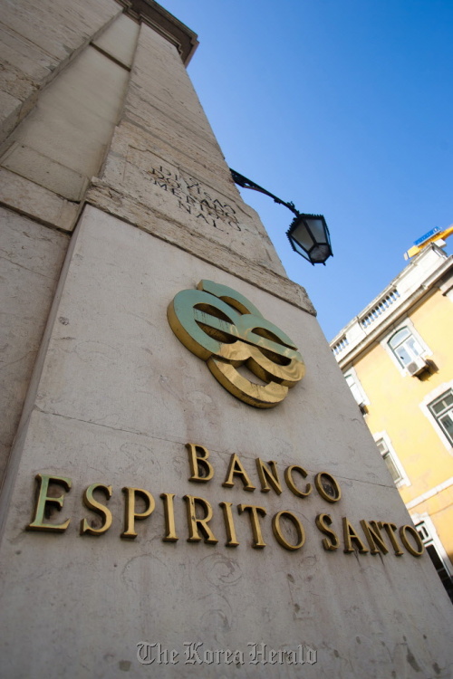 The Banco Espirito Santo SA branch in Lisbon (Bloomberg)