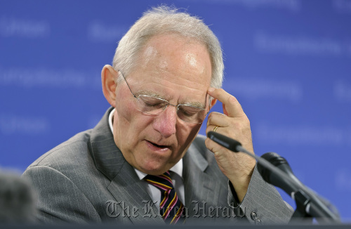 German Finance Minister Wolfgang Schaeuble (Bloomberg)