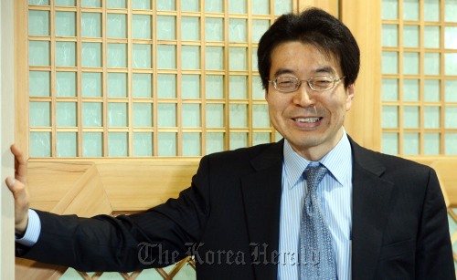 Woo Jin-young, new director of Korean Culture and Information Service. (Kim Myung-sub/The Korea Herald)