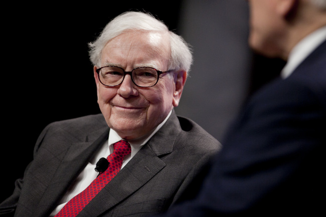 Warren Buffett, chairman of Berkshire Hathaway Inc. (Bloomberg)