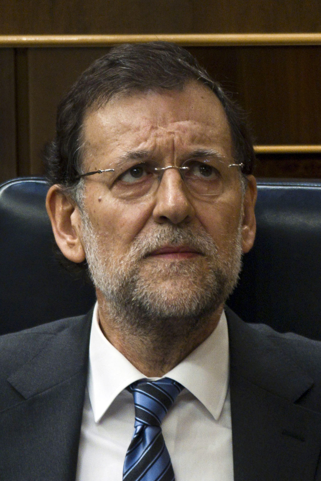 Spain’s Prime Minister Mariano Rajoy. (AP-Yonhap News)