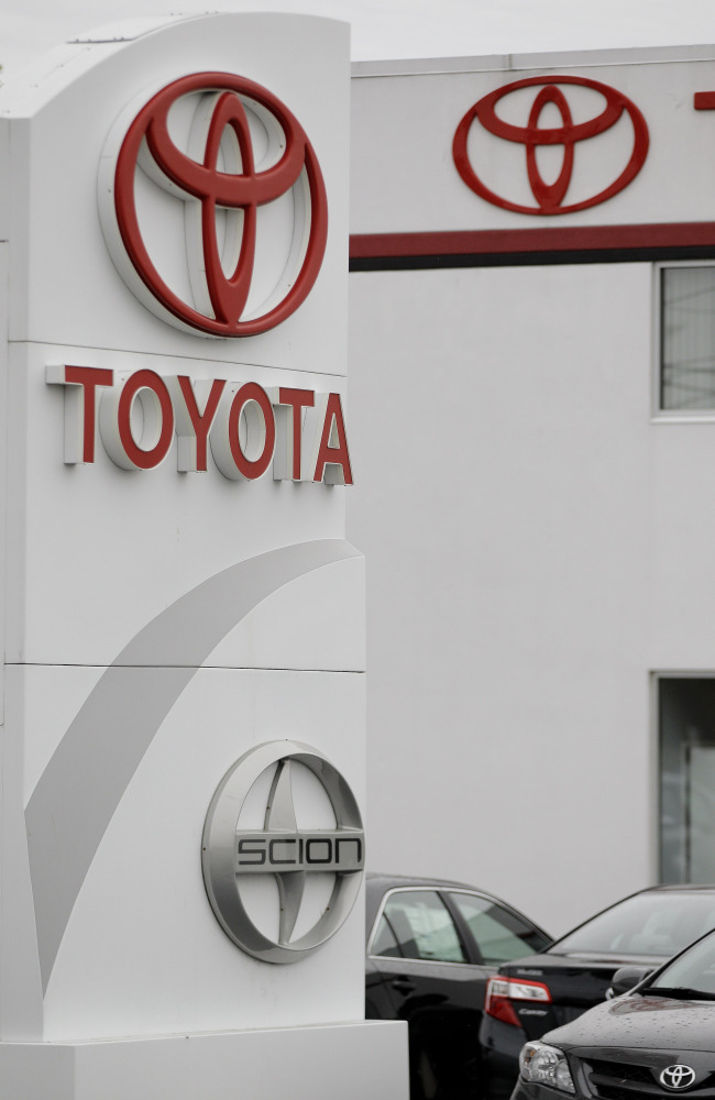 Toyota automobile and light truck dealership in Hanover, Massachusetts. (AP-Yonhap News)