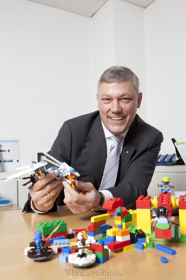 Steen Lauge Kokkenborg, general manager of Lego Korea