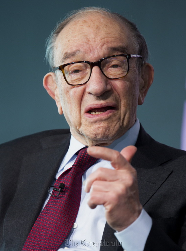 Alan Greenspan, former chairman of the U.S. Federal Reserve. (Bloomberg)