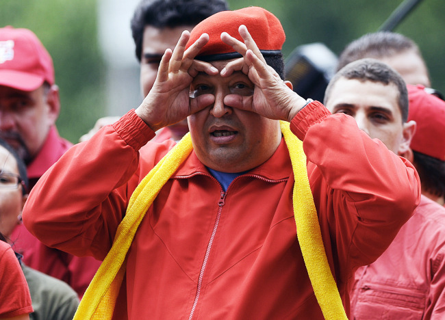 Venezuelan President Hugo Chavez (AFP-Yonhap News)