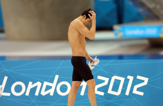 South Korean swimmer Park Tae-hwan (Tonhap News)