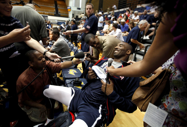 Kobe Bryant (London Olympic Joint Press Corps)