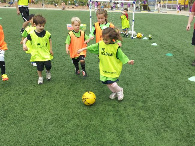 Kids train with the IFE Academy Tots program. (IFE)