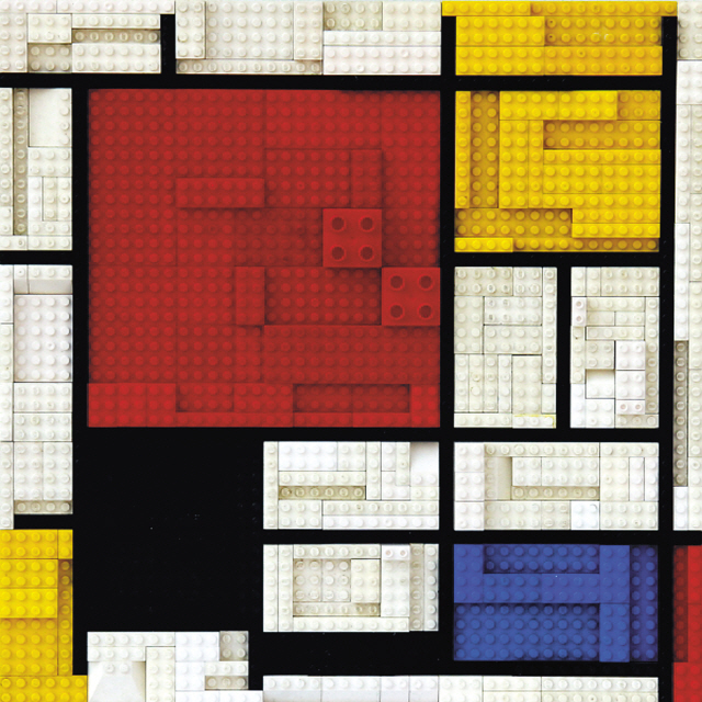 “LEGO is the best Mondrian 2” by Lee Seung-hyun (Artday)