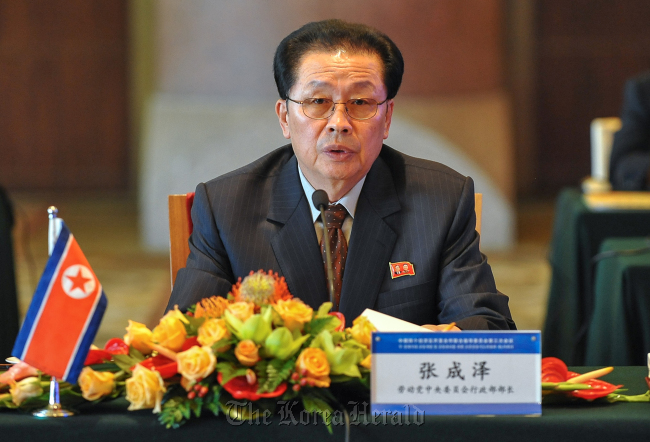 Jang Song-thaek: Vice chairman of North Korea’s National Defense Commission. (Xinhua News)