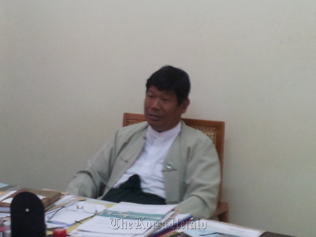 Myanmar deputy bureau chief on forestry Tin Tun Korea Forest Service