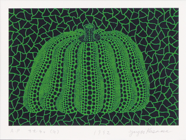 “Pumpkin” by Yayoi Kusama