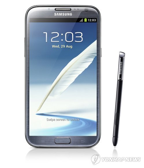 Samsung Electornics` new phablet 