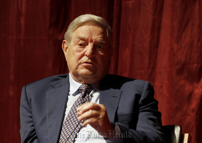 George Soros. (Bloomberg)