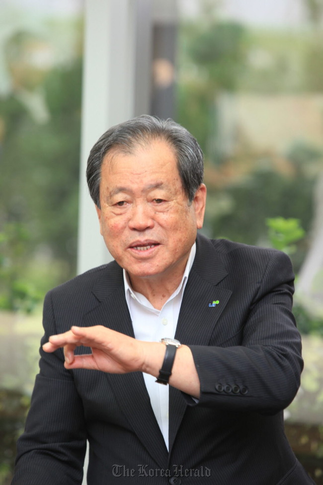 LH Corp. president Lee Ji-song