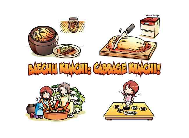 An image from “Say Kimchi! Korean Food Comic”