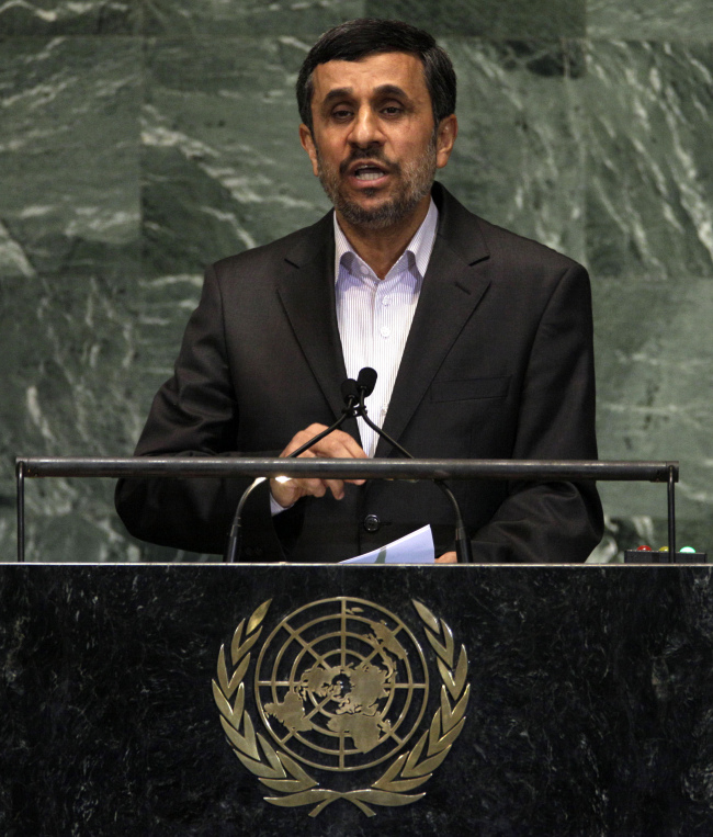 Mahmoud Ahmadinejad