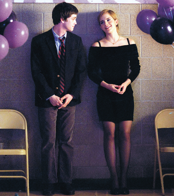 Logan Lerman (left) and Emma Watson star in “The Perks of Being a Wallflower.” (Summit Entertainment, LLC/MCT)