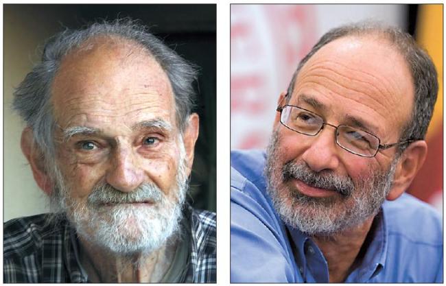 2012 Economics Nobel Prize winners Lloyd Shapley (left) of UCLA and Alvin Roth of Stanford University (AP-Yonhap News)