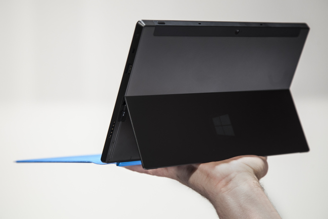 Microsoft Corp.’s new Surface tablet (AP-Yonhap News)