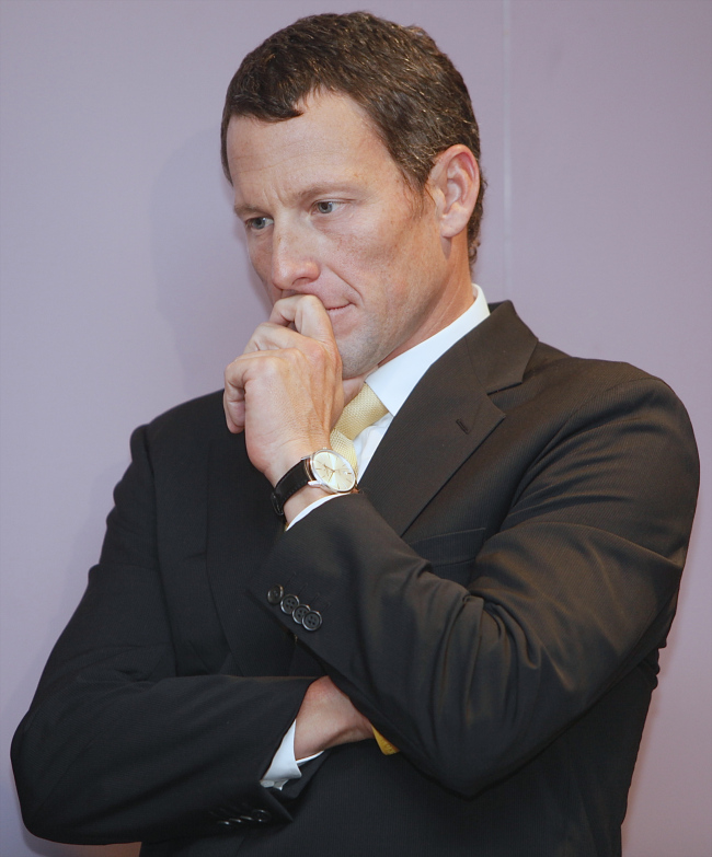 Lance Armstrong (AP-Yonhap News)