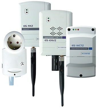 Devices used in Ecosense’ energy-greenhouse gas monitoring system (Ecosense)