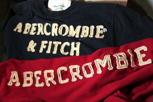 Abercrombie & Fitch sweat shirts are displayed at a store in Phoenix. (AP)