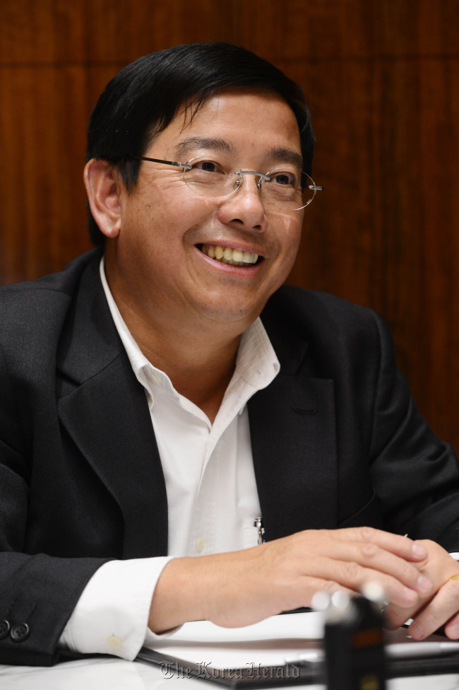 Berjaya Land Berhad chief executive Dato Francis Ng Sooi Lin (Park Hae-mook/The Korea Herald)