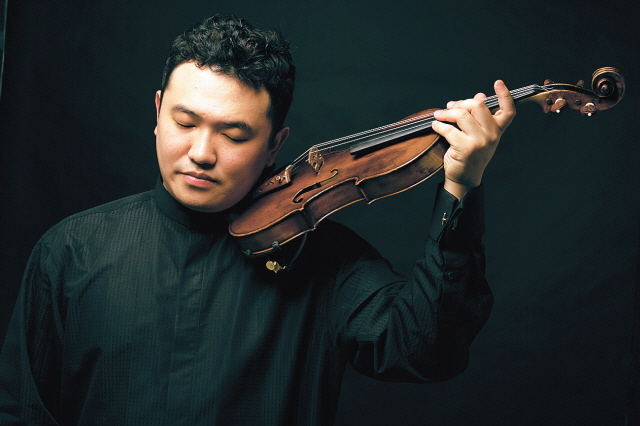 Violinist Yoon Jin-won of “Portrait of the Artist” at Kumho Art Hall (Kumho Art Hall)