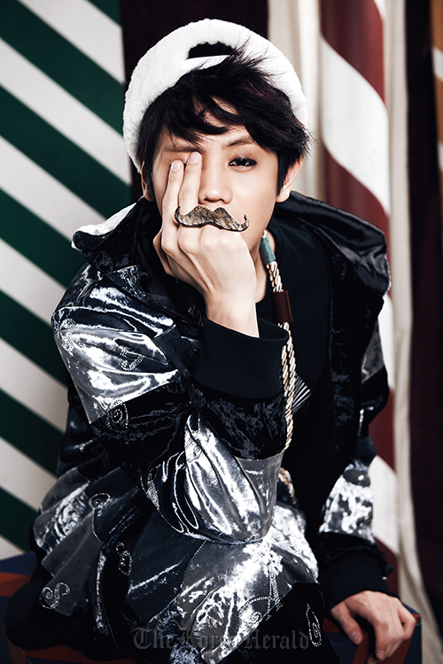 Beast member Yang Yo-seob released his debut solo EP “The First Collage.” (Cube Entertainment)