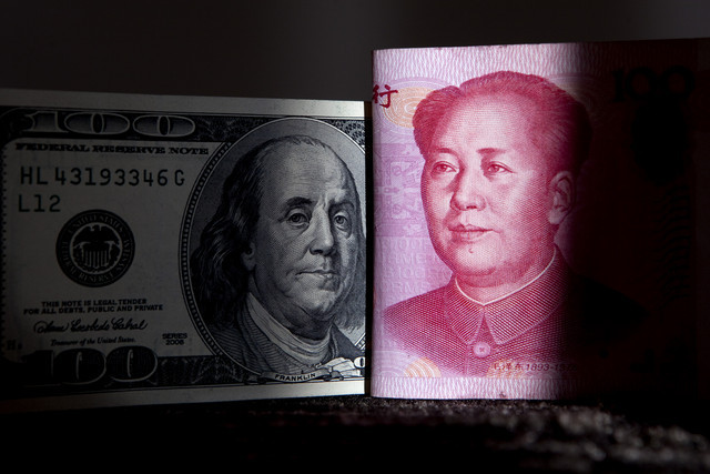 The yuan climbed 0.2 percent in November to 6.2267 per dollar in Shanghai and on Nov. 27 reached the highest level since China unified official and market exchange rates in 1993. (Bloomberg)