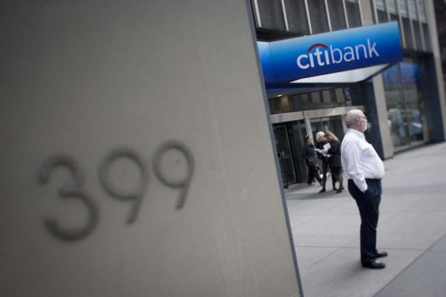 The Citibank branch in New York . (Bloomberg)