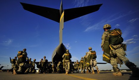 U.S. Army 82nd Airborne Division. (AP)