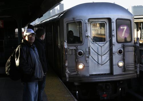 Police say Erica Menendez pushed a man in fromt of a train at the 40th St-Lowry St Station. (AP)