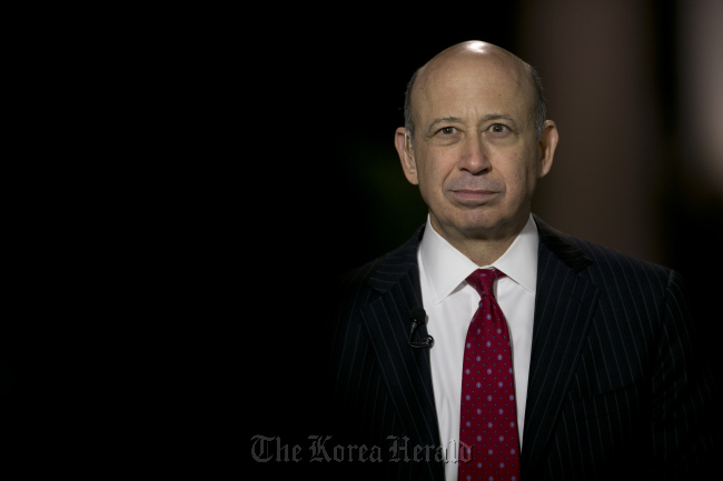 Lloyd Blankfein. (Bloomberg)