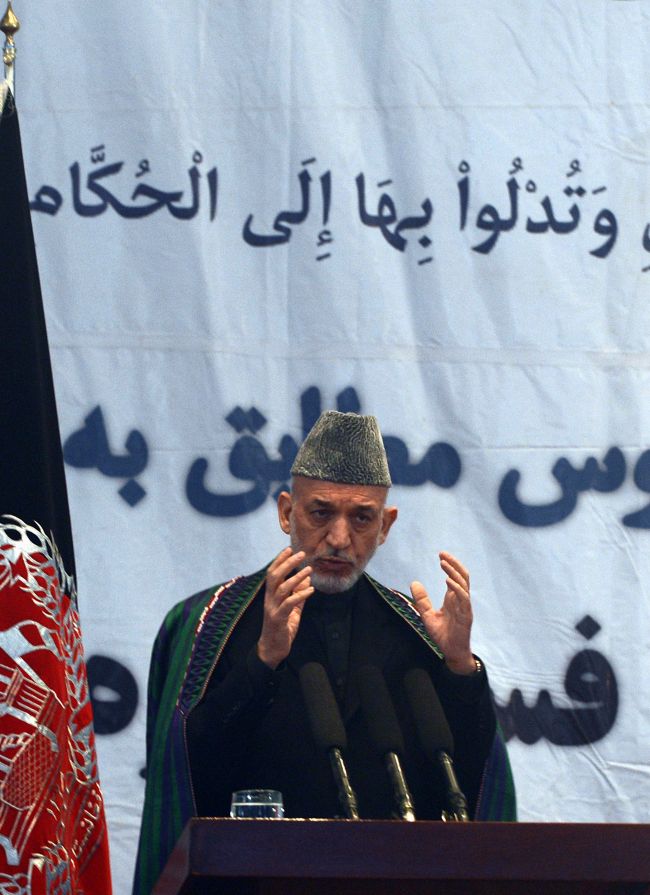 Afghanistan President Hamid Karzai (AFP-Yonhap News)