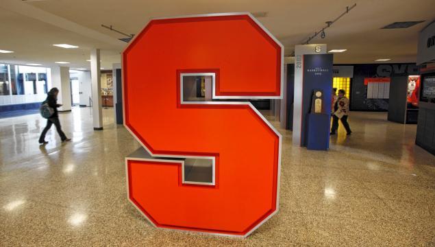 The logo of Syracuse University (AP)