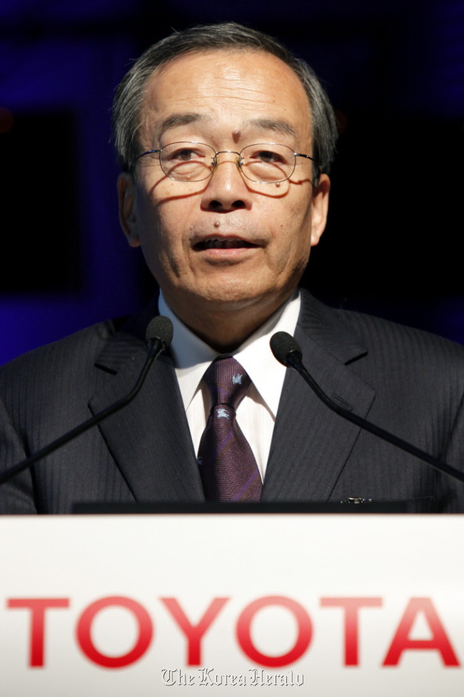 Takeshi Uchiyamada. (Bloomberg)