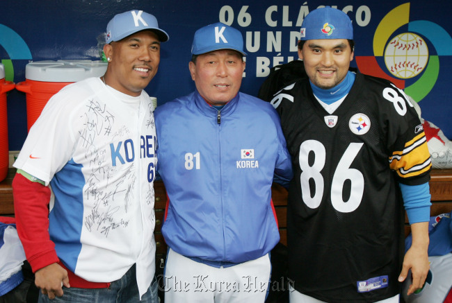 Kim In-sik, former manager of two World Baseball Classic tournaments ( The Korea Herald)