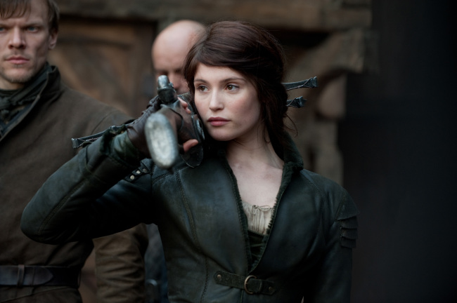 Gemma Arterton plays Gretel in “Hansel & Gretel: Witch Hunters.” (Paramount Pictures/MCT)