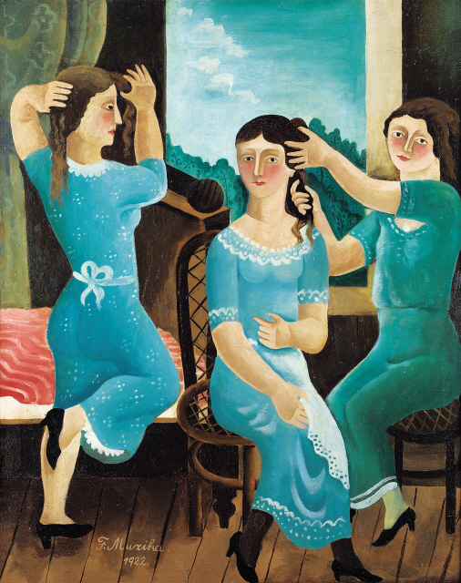 “Three Sisters” by Frantisek Muzika (NMOCA)